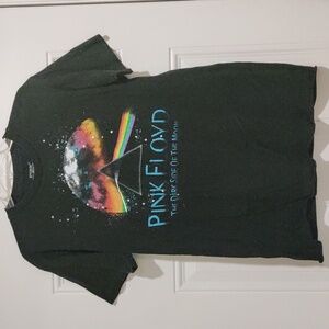 Pink Floyd T-Shirt Dark Side Of The Moon Rock Band Music Concert Tee Mens Large